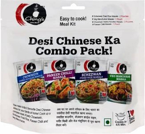 Chings Secret Masala Mix variety Flavour Combo Pack for Rice, Noodles & Paneer - theMintLeaves.com