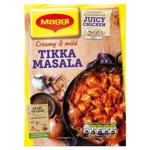 Maggi So juicy Chicken tikka Masala Recipe Mix 46g - theMintLeaves.com