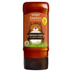 Sweet Freedom Caramel Syrup 350g - Suitable for Vegan - theMintLeaves.com