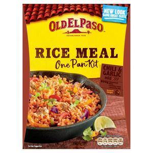 Old El Paso One Pan Chilli & Garlic Rice Meal 355g - theMintLeaves.com