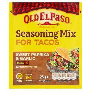 Old El Paso Seasoning Mix for Garlic Paprika Taco 25g - theMintLeaves.com