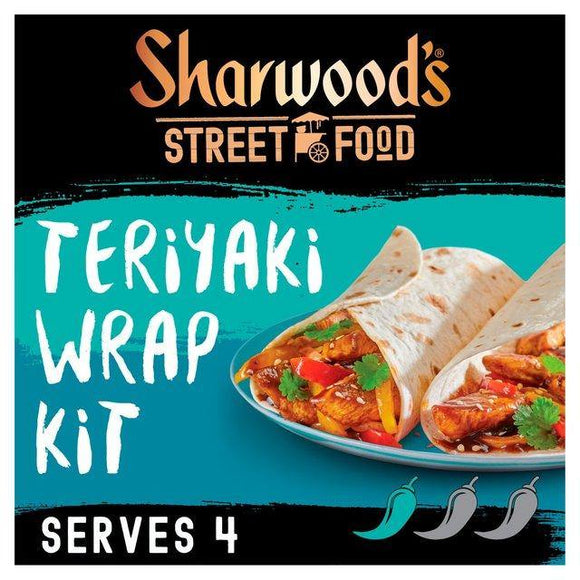 Sharwoods Teriyaki Wrap Kit 456g - theMintLeaves.com