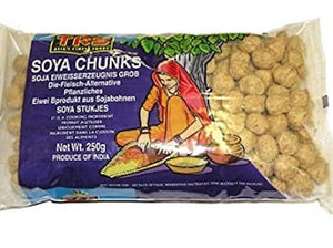 TRS Soya chunks or beans 250g - theMintLeaves.com