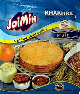Jaimin Plain Khakhra Khakhra 180g - theMintLeaves.com