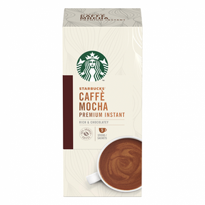 Starbucks Caffe Mocha Premium Instant Coffee Sachets 5 Pack - theMintLeaves.com