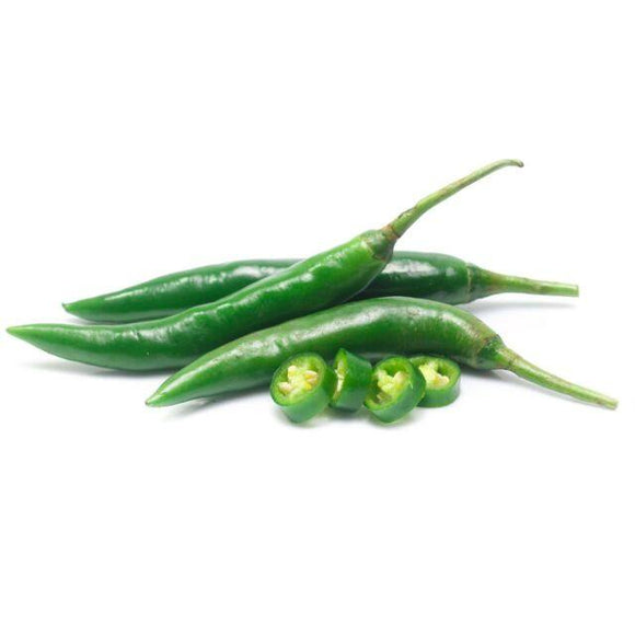 Fresh Green Chillies 50g - theMintLeaves.com