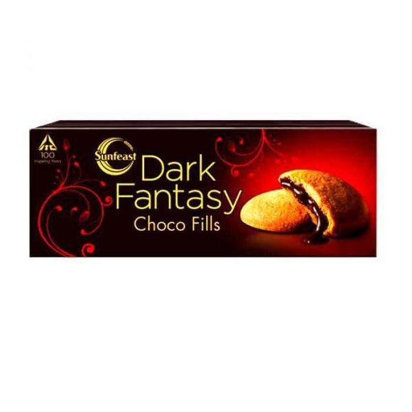 Dark Fantasy Center Choco Fills creme Cookies 75g (3 Packs) - theMintLeaves.com