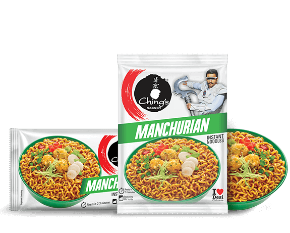 Chings Secret Manchurian Flavour Instant Noodles - 16 Packs - theMintLeaves.com