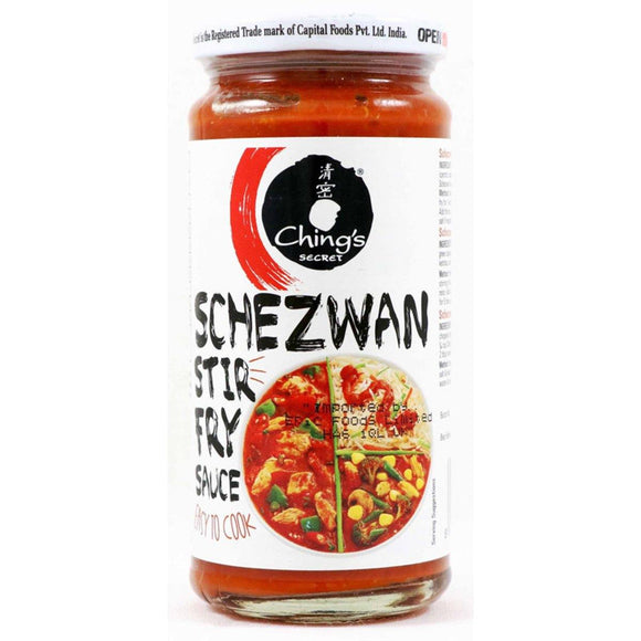 Chings Secret Schezwan Stir Fry Sauce 250g - Easy to cook - theMintLeaves.com