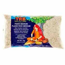 TRS Pawa (poha) medium rice flake 1kg - theMintLeaves.com
