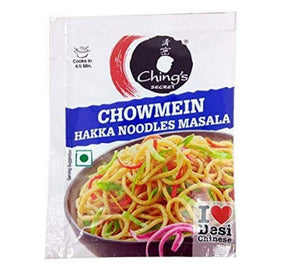 Chings Secret Chowmein Hakka Noodles 5 Packs of 20gm Each - theMintLeaves.com