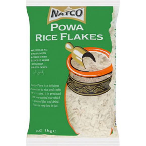 Natco Pawa (poha) Medium rice flake 1kg - theMintLeaves.com