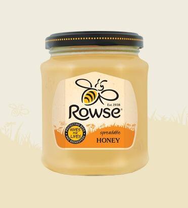 Rowse Organic spreadable Honey 340g - theMintLeaves.com