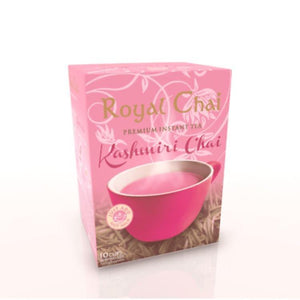 Royal Chai Premium Instant Kashmiri Pink chai Tea Bag With Sugar - theMintLeaves.com