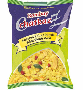 Bombay Chatkaz Roasted Poha Chiwda 250G - theMintLeaves.com