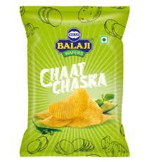 Balaji Wafers Chaat Chaska Tickling Spicy Potato Chips - theMintLeaves.com