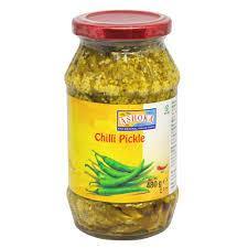 Ashoka Green Chilli Pickle 500g - theMintLeaves.com