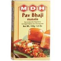 MDH Pav Bhaji Masala Powder 100g - theMintLeaves.com
