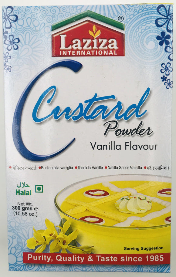 Laziza Vanilla Custard Powder 300g - theMintLeaves.com