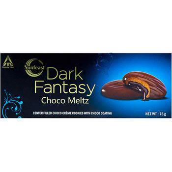 Dark Fantasy Choco Meltz creme cookies 75g - theMintLeaves.com