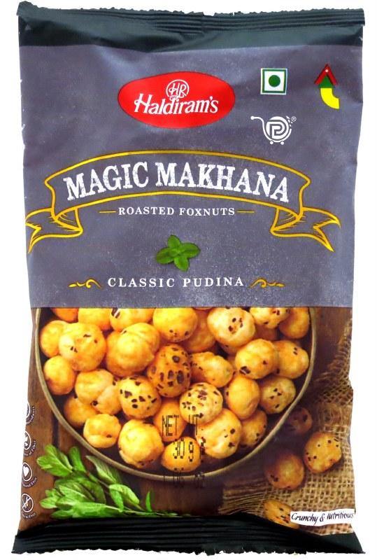 Haldiram Magic Makhana Classic Pudina 30g - theMintLeaves.com