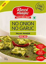 Rasoi Magic Palak Paneer 50g - No onion No Garlic (Jain) - theMintLeaves.com