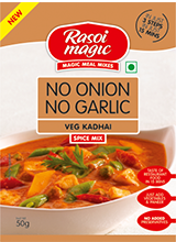 Rasoi Magic Veg Kadhai 50g - No Onion No Garlic (Jain) - theMintLeaves.com