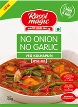 Rasoi Magic Veg Kolhapuri 50g - No onion No Garlic (Jain) - theMintLeaves.com