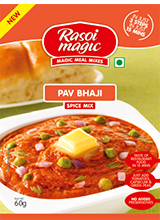 Rasoi Magic Pav Bhaji 50g - No Onion No Garlic (Jain) - theMintLeaves.com