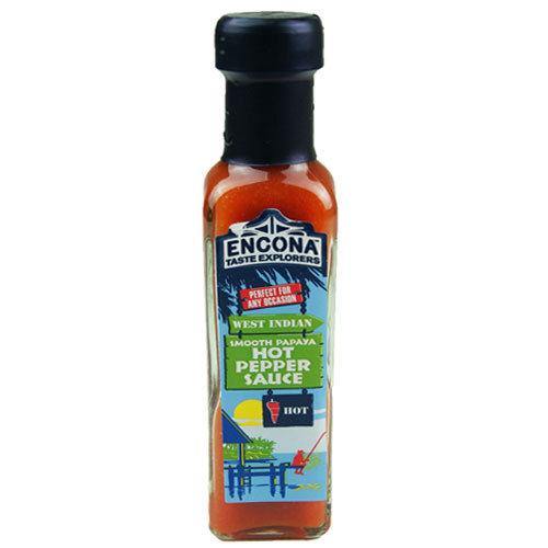 Encona Smooth Hot pepper Sauce with Papaya 142ml - theMintLeaves.com