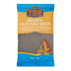 TRS Brown Mustard Seeds 100g - theMintLeaves.com
